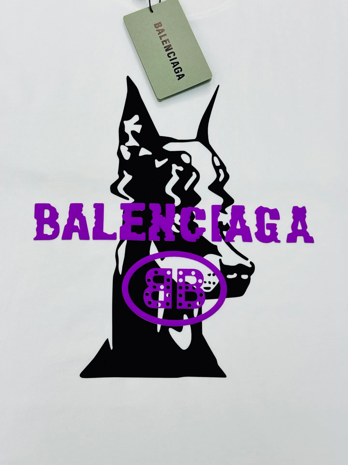 ⚜️Balenciaga New Arrival T. Same Style❤️New Arrival T ， 280g ， Breathable， ！ Black +Purple“BALENCIAGA” ， . ✨ ， ， ！ ， ， ！ ！ ：Black. .White.Sizes：S-3XL ‼️（175/145 L）